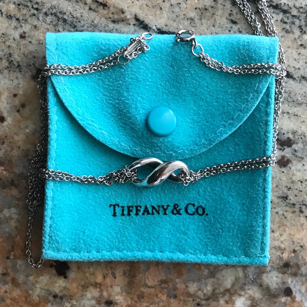 Tiffany & Co Infinity pendant necklace